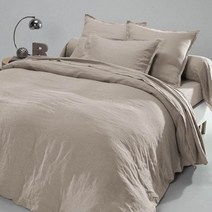 라흐두뜨 프리워시드 퓨어 린넨 이불 커버 F665046, natural beige