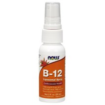 나우푸드 B-12 리포솜 스프레이 1000mcg 비건 글루텐 프리, 59ml, 1개