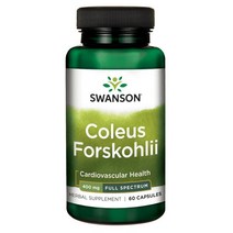 스완슨 콜레우스 포스콜리 400mg 캡슐, 60개입, 1개
