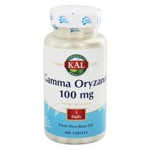 Kal 감마 오리자놀 100mg 타블렛, 100개입, 1개