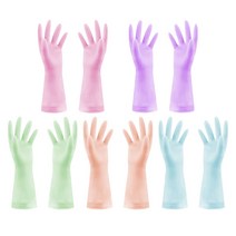 블럭마트 주방싱크대 고무장갑 L 랜덤 발송, 랜덤발송, 대(L), 3개