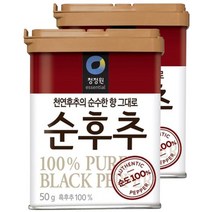 청정원 순후추, 50g, 2개