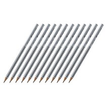 파버카스텔 그립2001 연필 117012 2H, 실버, 12개입