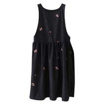 체리하우스 블랙 자수 앞치마, 혼합 색상, 1개