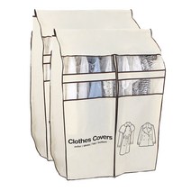 가쯔 캐릭터 더블 윈도우행거 옷커버 지퍼식 매립형, 1개, 2개