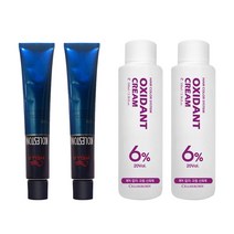 웰라 뉴콜레스톤 퍼펙트 퓨어컬러 염색제 80g + 산화제 100ml, 로즈 8/5, 2세트