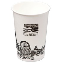 더빈썸 런던 종이컵 380ml, 1000개입, 1박스