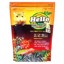 헬로 수퍼 프리미엄 햄스터 사료, 1.1kg, 1개