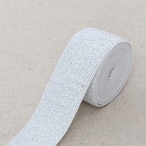 해피베어스 샤이니 펄 고무줄, 실버, 1개