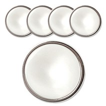 패션포인트 쥬빌레 단추 25 mm, 화이트, 5개