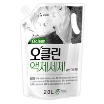무궁화 오클린 액상 세탁세제 리필, 2L, 1개