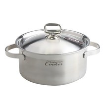 키친아트 인덕션 쿠커 스텐 양수냄비, 16 cm