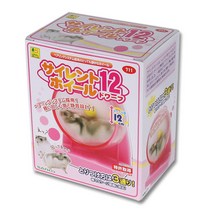 와일드산코 햄스터 사일런트 쳇바퀴 12 cm 711, 핑크, 1개