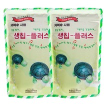 아쿠아 생칩플러스 (청거북 사료), 200g, 2개