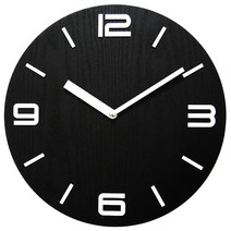 브론즈하우스 입체 무소음 벽시계 L, SDC-023