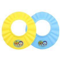 뽀로로 크린샴푸캡 EVA 2p, 옐로우, 블루