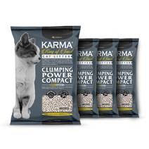카르마 응고형 킹오브샌드 고양이모래 무향, 5L, 4개