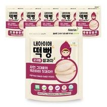 내아이애 유기농 떡뻥 쌀과자, 고구마, 6개입