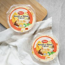 [과일치즈] ELF 망고 앤 멜론 과일 치즈, 125g, 2개