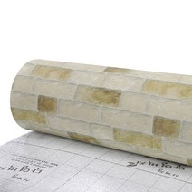 데코리아 벽돌 파스텔벽돌 접착식 단열벽지