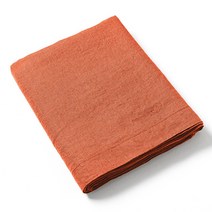 라흐두뜨 린넨 심플 홑이불, pumpkin