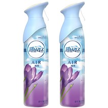 페브리즈 에어 봄의소생 스프레이형 실내 탈취제, 275g, 2개