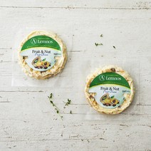 램노스 과일 후르츠넛 치즈, 125g, 2개