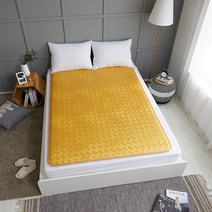 한일의료기 EMF 인체감지 전기매트, 골드, 더블 (135 x 195 cm)