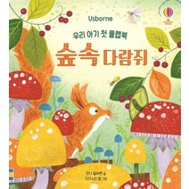 [어스본코리아]우리 아기 첫 플랩북 숲속 다람쥐 (우리 아기 첫 플랩북), 어스본코리아