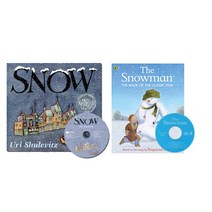 [제이와이북스]베스트 겨울 노부영 그림책 2종 세트 (Book & CD) - 노부영 Snow + 베오영 Snowman, 제이와이북스