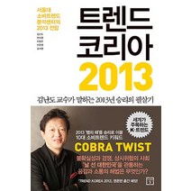 트렌드 코리아 2013:서울대 소비트렌드 분석센터의 2013 전망, 미래의창, 김난도 등저