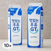 남양유업 맛있는 우유 GT, 900ml, 10개