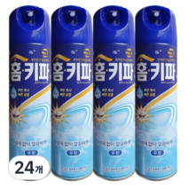 홈키파 수성 에어졸 살충제 무향, 24개, 500ml