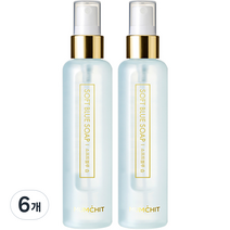 멈칫 헤어 앤 바디미스트 소프트블루 솝향, 105ml, 6개