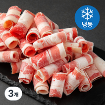 SAVOR 미국산 블랙앵거스 우삼겹 바로구이 (냉동), 500g, 3개