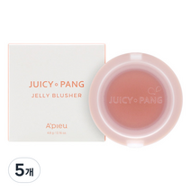 어퓨 과즙팡 젤리 블러셔 4.8g, CR01, 5개