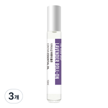 더허브샵 아로마 롤온 라벤더, 10ml, 3개