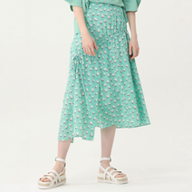 쥬시쥬디 여성용 J도트변형롱 스커트 JUSK321D