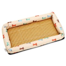 THEPET 퀸펫 반려견 실용 쿨방석, 베이지