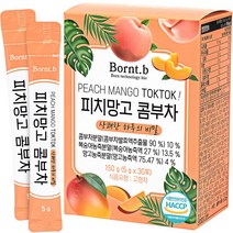 본트비 피치망고 콤부차 분말 피치망고맛, 30개, 5g