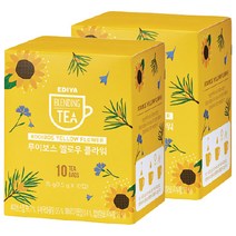 이디야 루이보스 옐로우 플라워 티, 1.5g, 20개