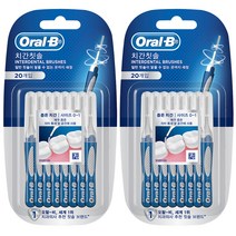 Oral-b 치간칫솔 프리시즌 클린, 20개입, 2개