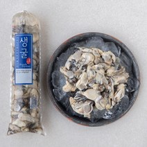 지하암반해수로 씻어낸 생굴, 350g, 1개