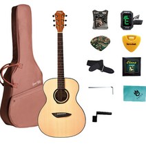 [통기타가격] 고퍼우드 어쿠스틱 기타 G110 + 구성품 13종, NS