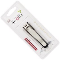 벨로티 대형 손톱깎이 블랙커버 세트, 유광실버, 1세트