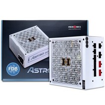 마이크로닉스 ASTRO 파워 서플라이 FDB 화이트 GD 650W 80PLUS GOLD