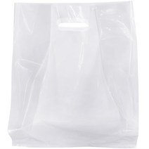 PE 투명 무지 비닐쇼핑백 일반 중 30 x 18 x 40 cm, 100개