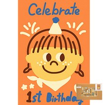 아트조이 DIY 명화그리기 10 x 15 cm, 첫번째 생일 (girl)