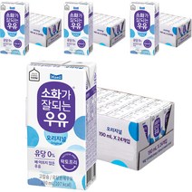 매일 소화가 잘되는 우유, 190ml, 96개