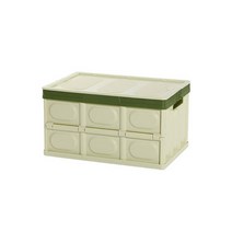 마이닝 다용도 캠핑폴딩박스 56L, GREEN, 1개